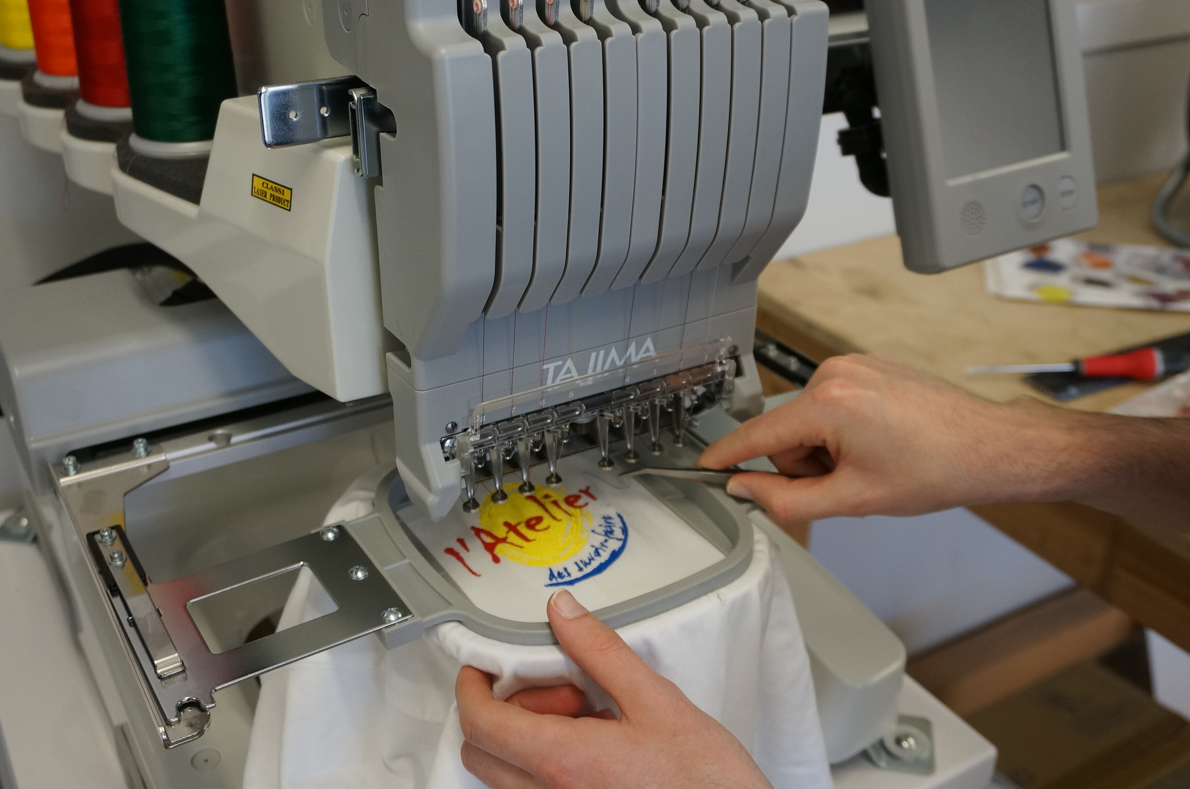 Atelier au FabLab : Broderie numérique