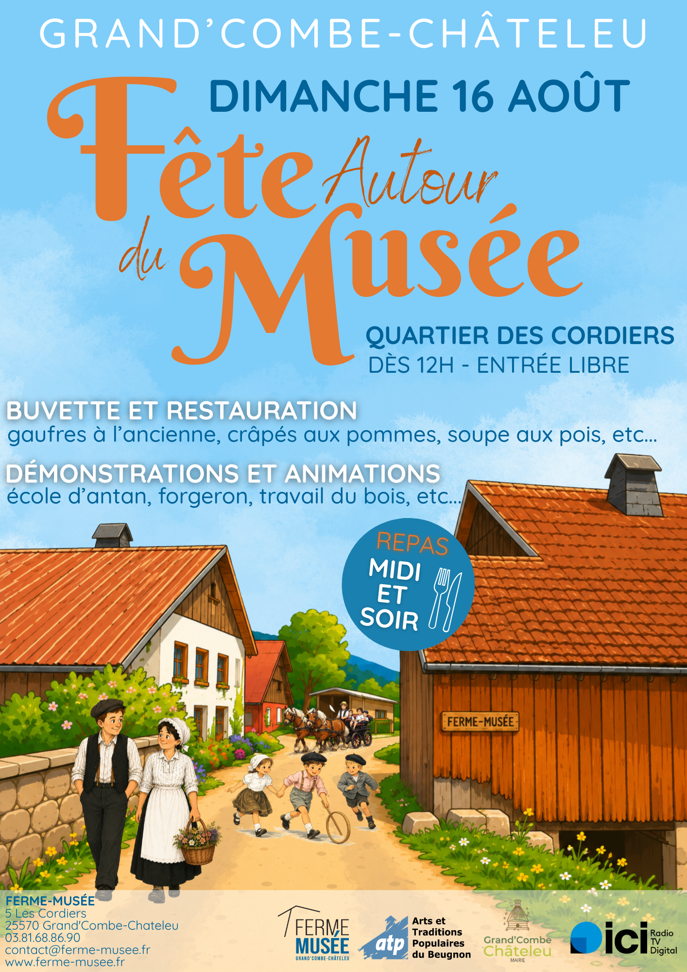 Fête Autour Du Musée