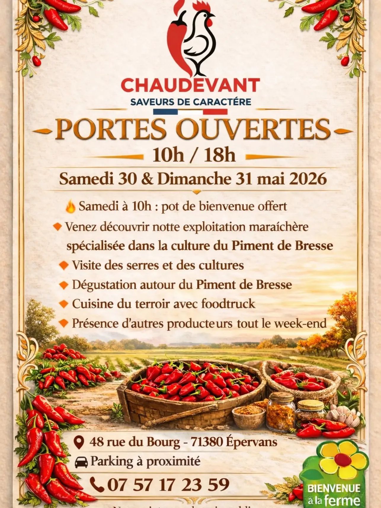 Porte ouverte
