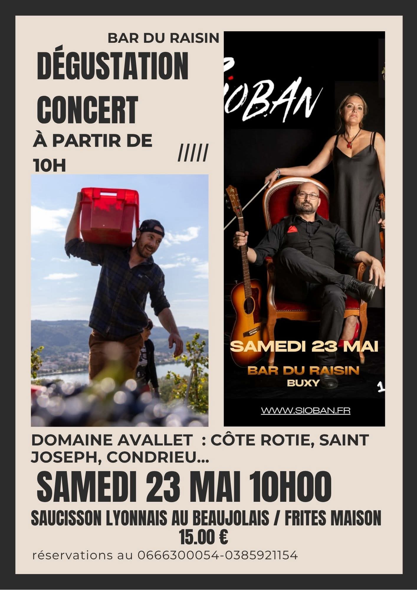 Dégustation concert