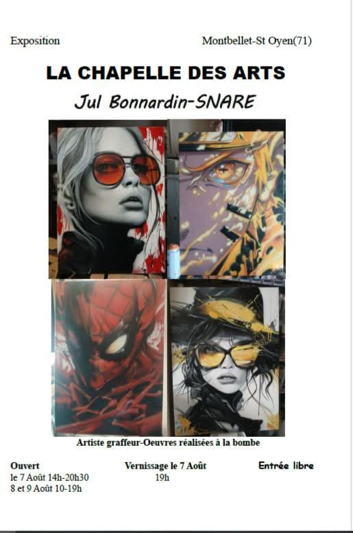 JUL BONNARDIN -SNARE Graffeur