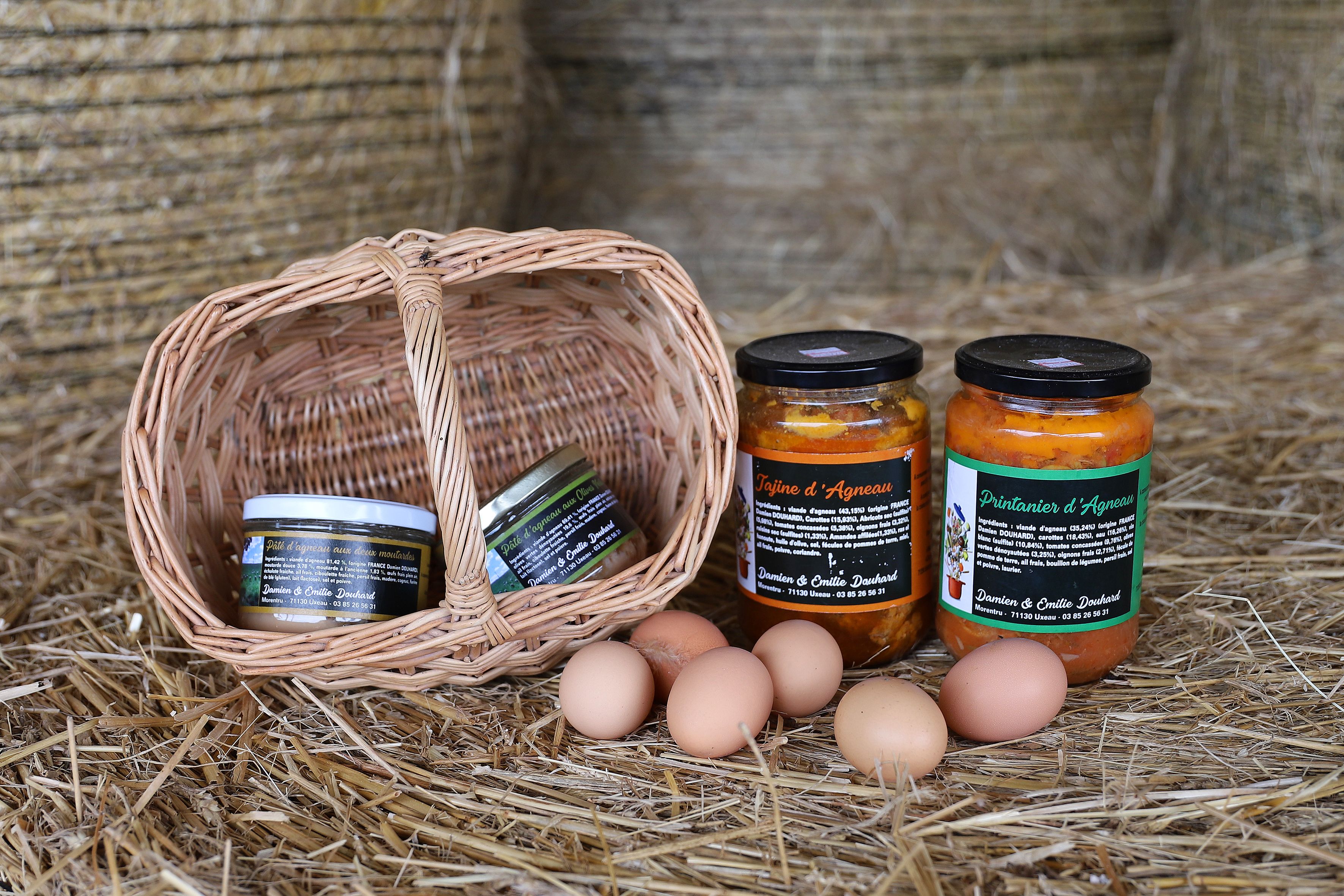 Produts de la ferme de Morentru