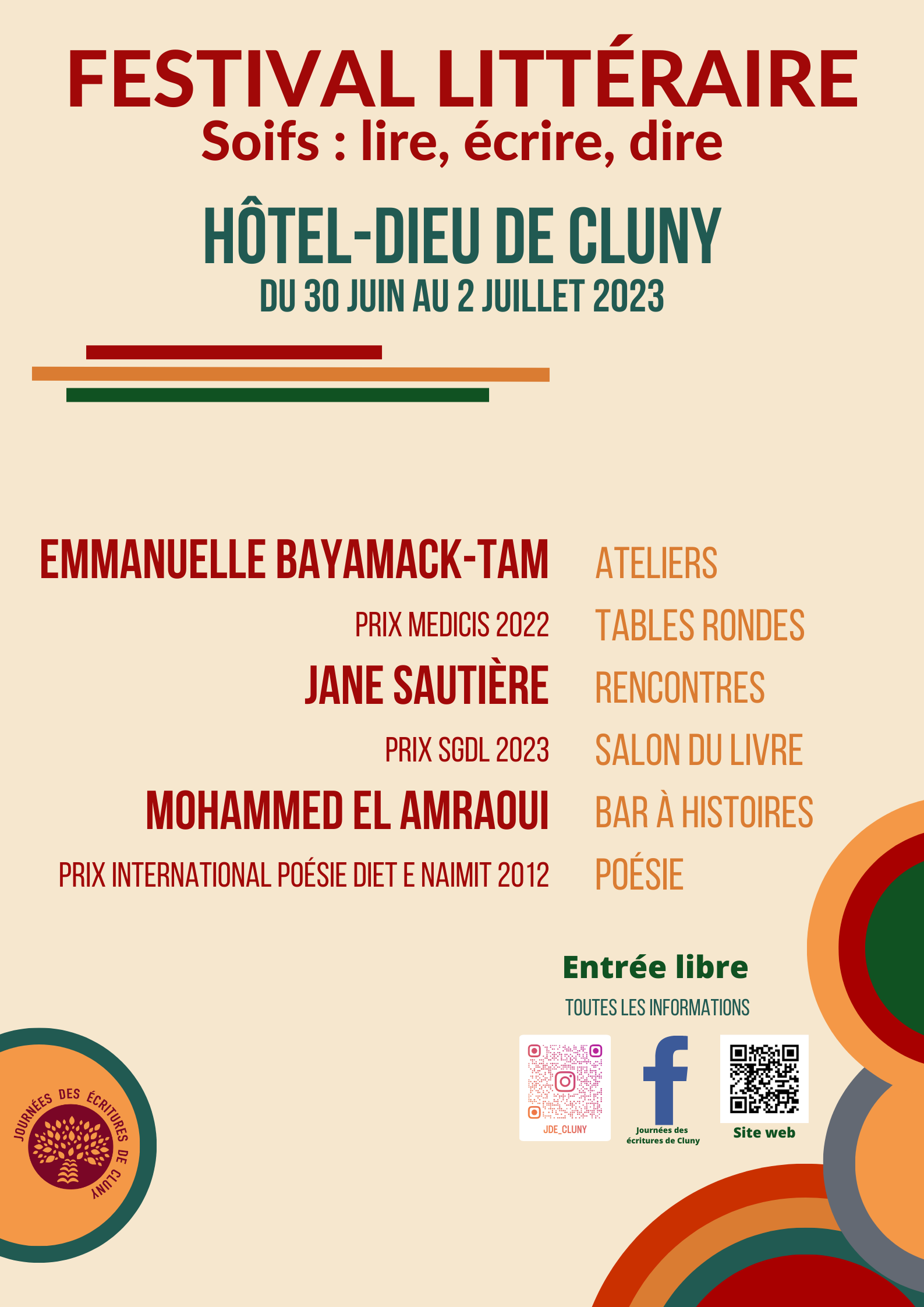 FESTIVAL LITTERAIRE - 1