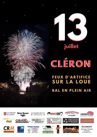FEUX D ARTIFICE SUR LA LOUE LE 13 JUILLET (002)