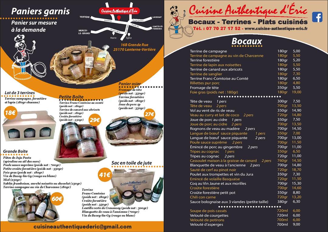 Cuisine Authentique d'Éric