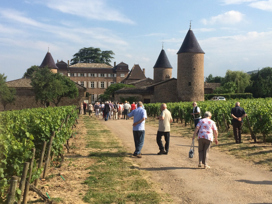 Château de Chasselas : accès visiteurs