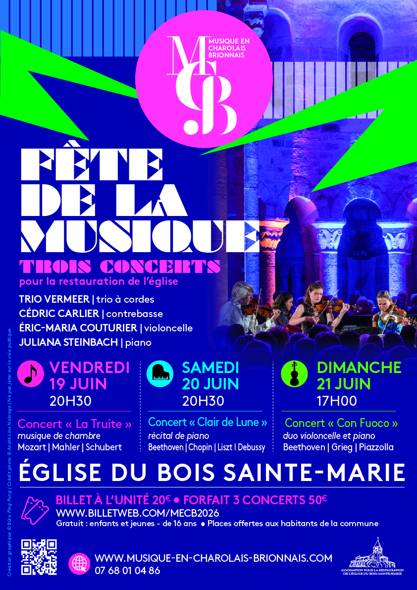 Fête de la Musique : concerts de musique de chambre