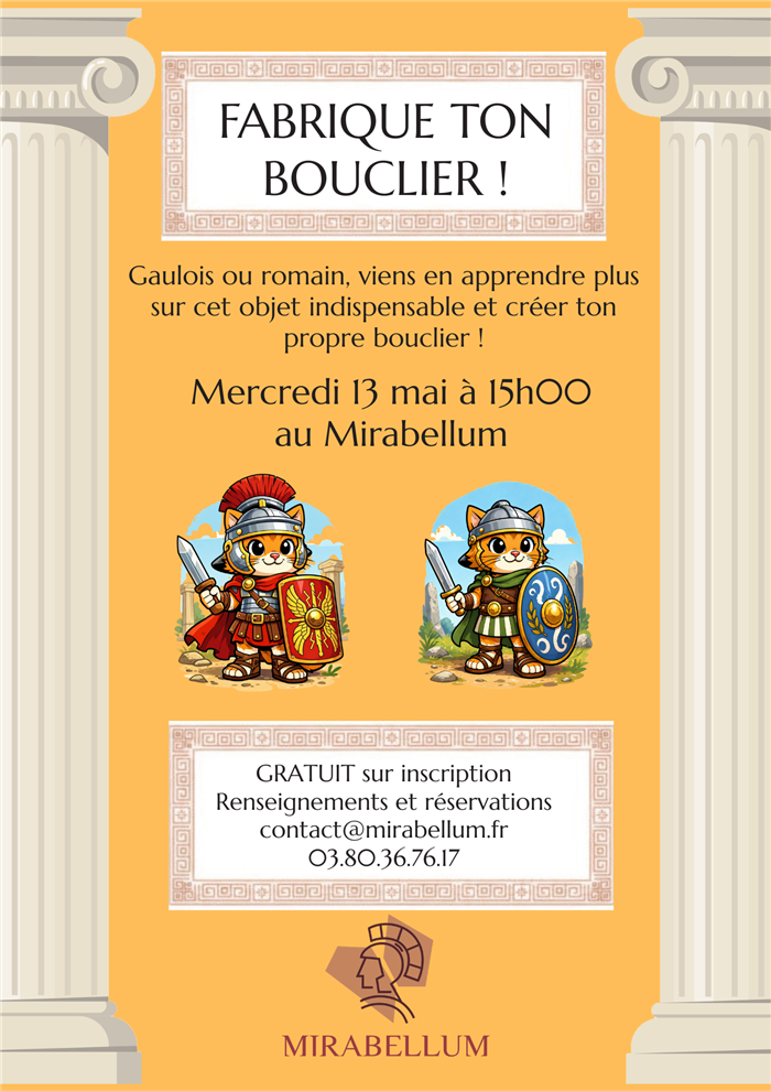 Atelier Fabrique ton bouclier