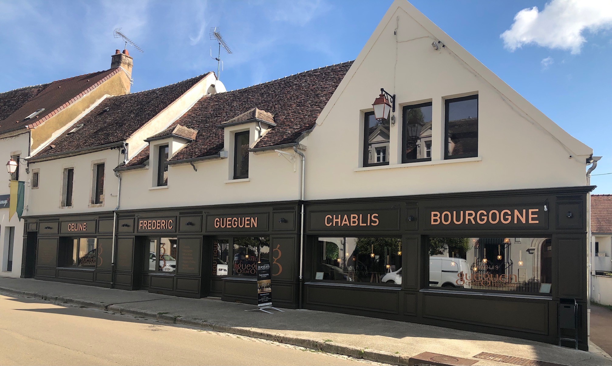 Caveau de dégustation Céline et Frédéric Gueguen Chablis