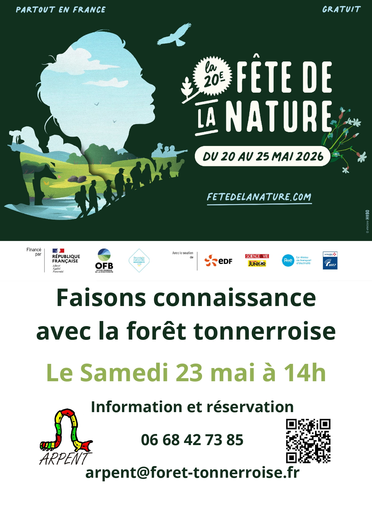 Faisons connaissance avec la forêt
Tonnerroise