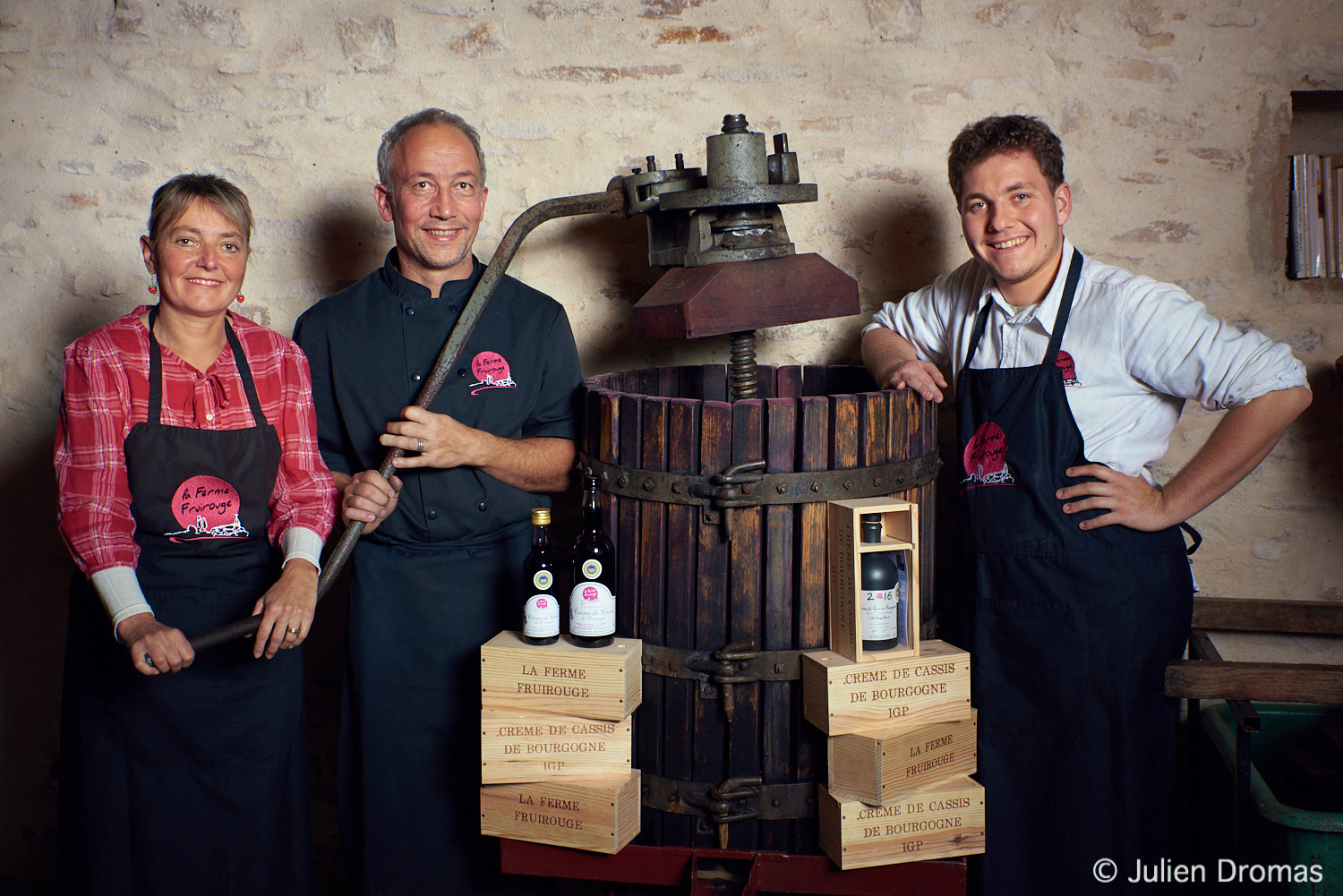Accueil à la ferme Fruirouge© famille OLIVIER