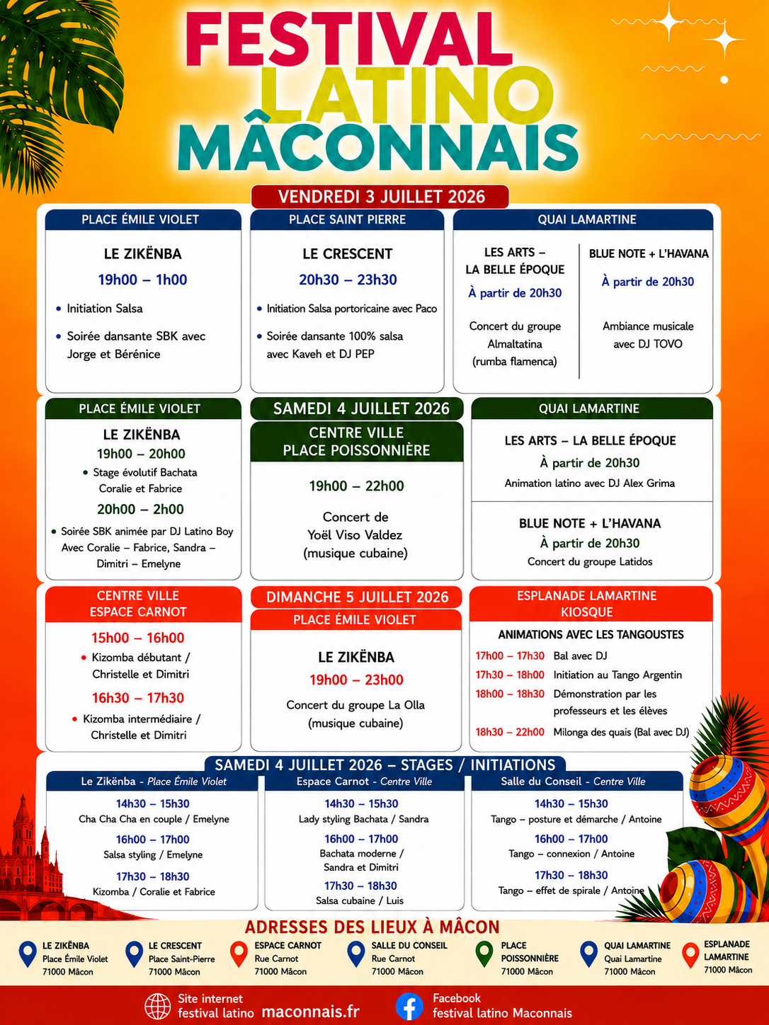 Festival Latino dansant et gourmand