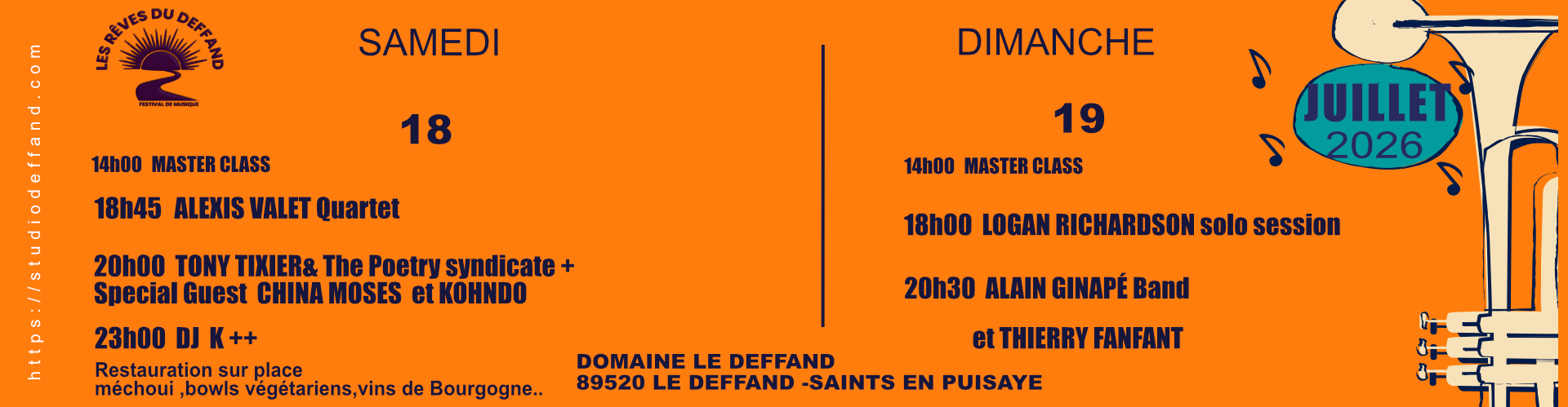 Festival de musique "Les Rêves du Deffand"