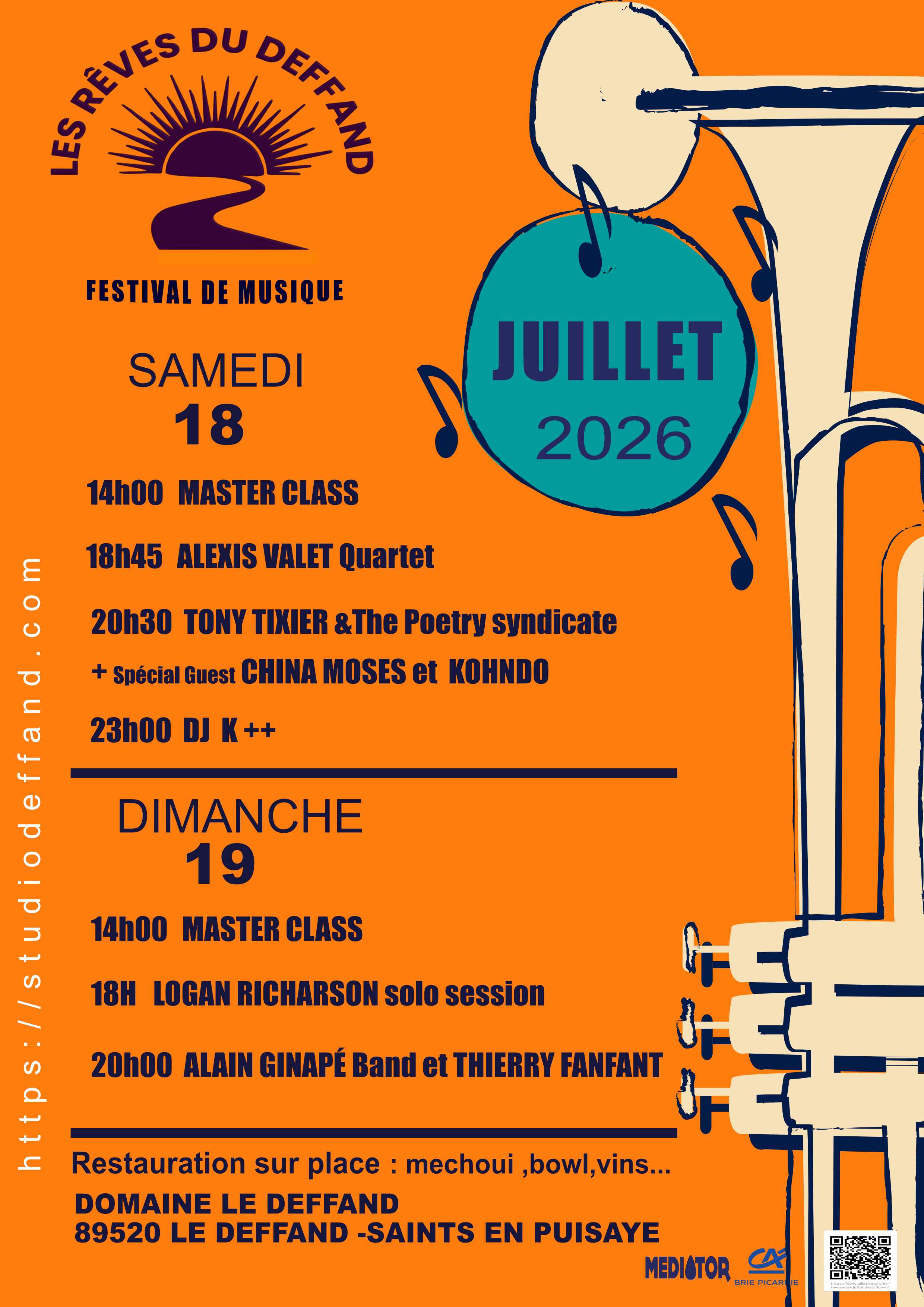 Festival de musique "Les Rêves du Deffand"