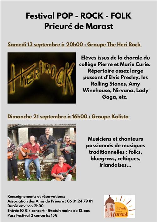 Festival POP - ROCK - FOLK
