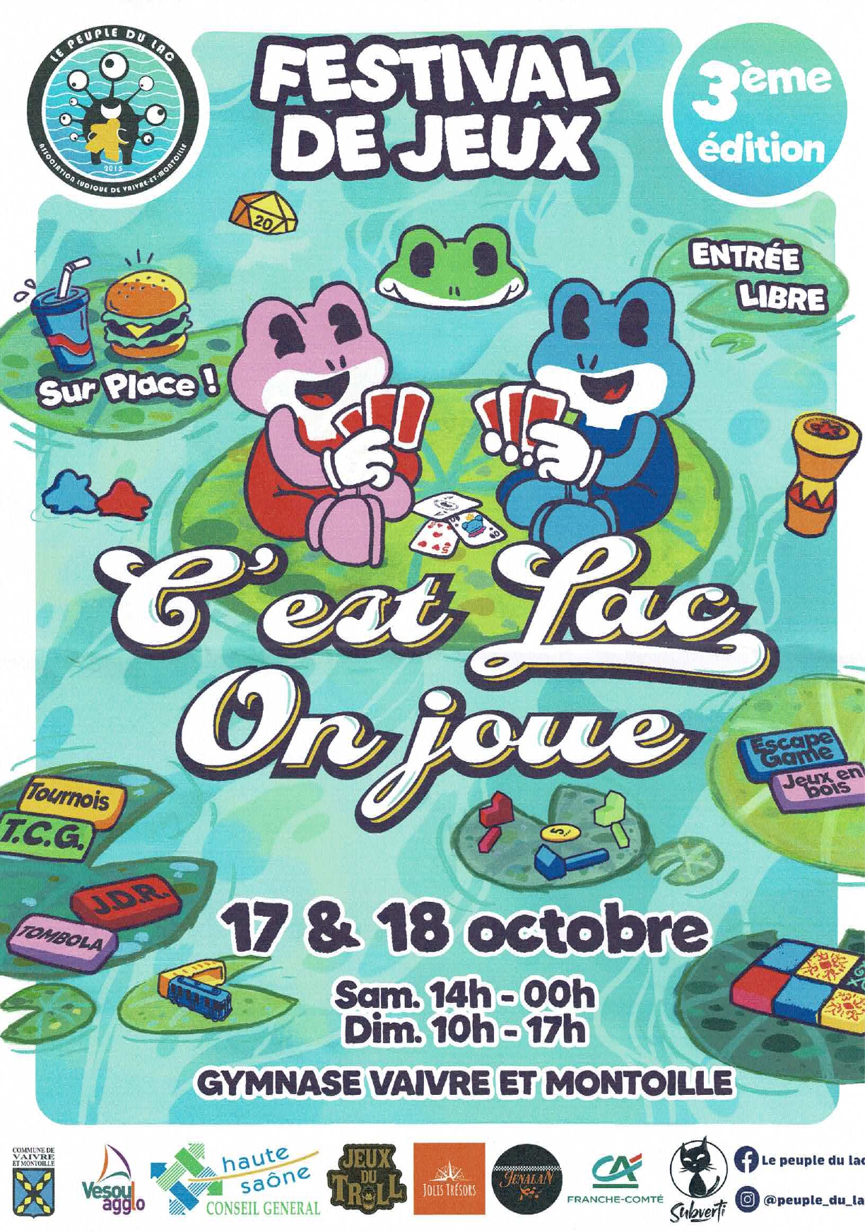 Festival de jeux C'est Lac on joue