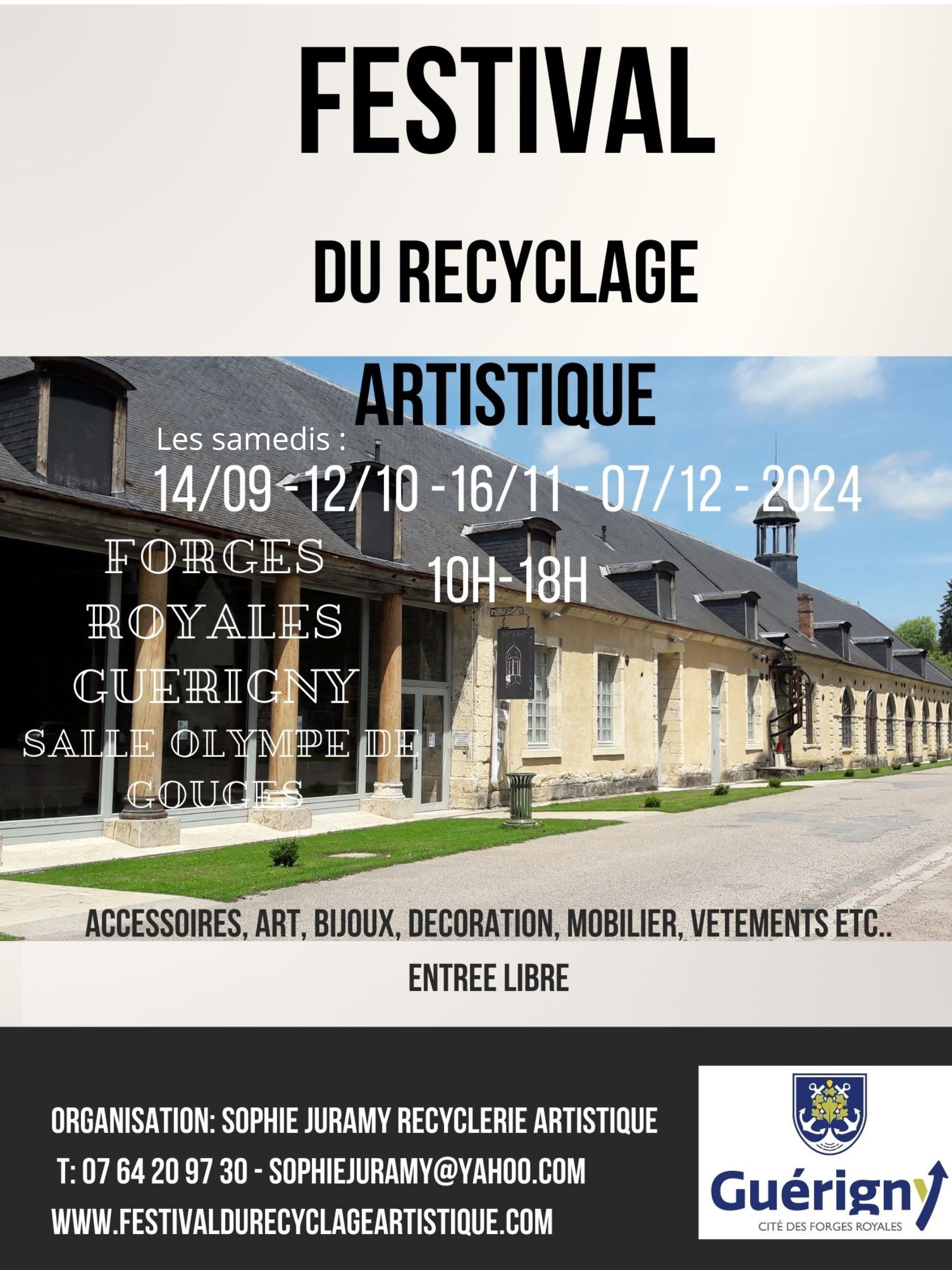 Festival du Recyclage Artistique 2024 Forges Royale Guérigny