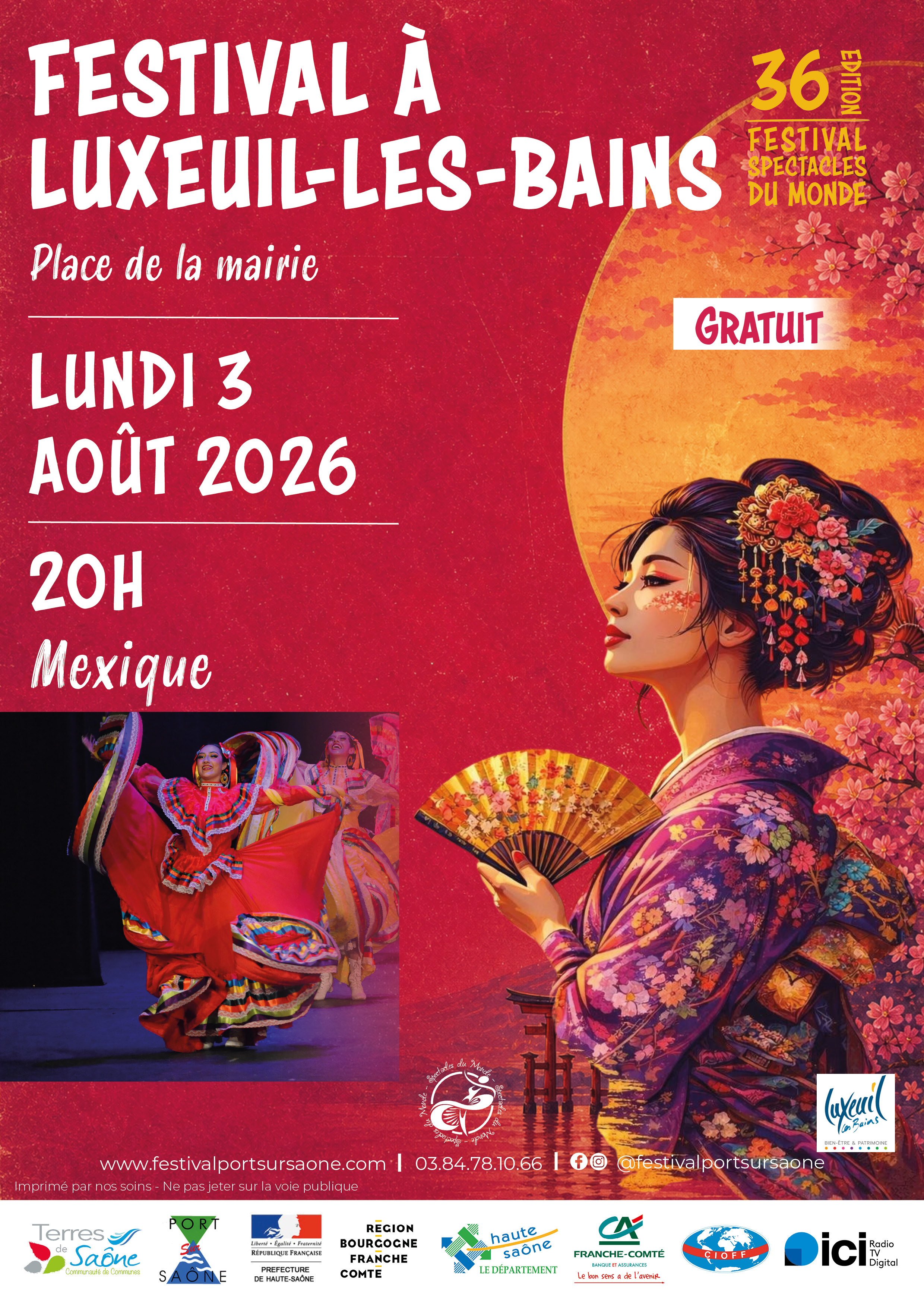 Spectacle folklorique : Mexique