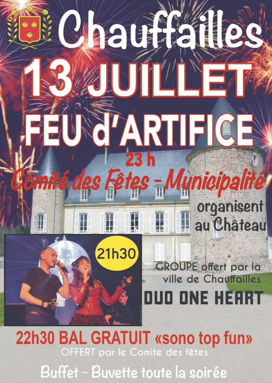 Fete 13 juillet Chauffailles