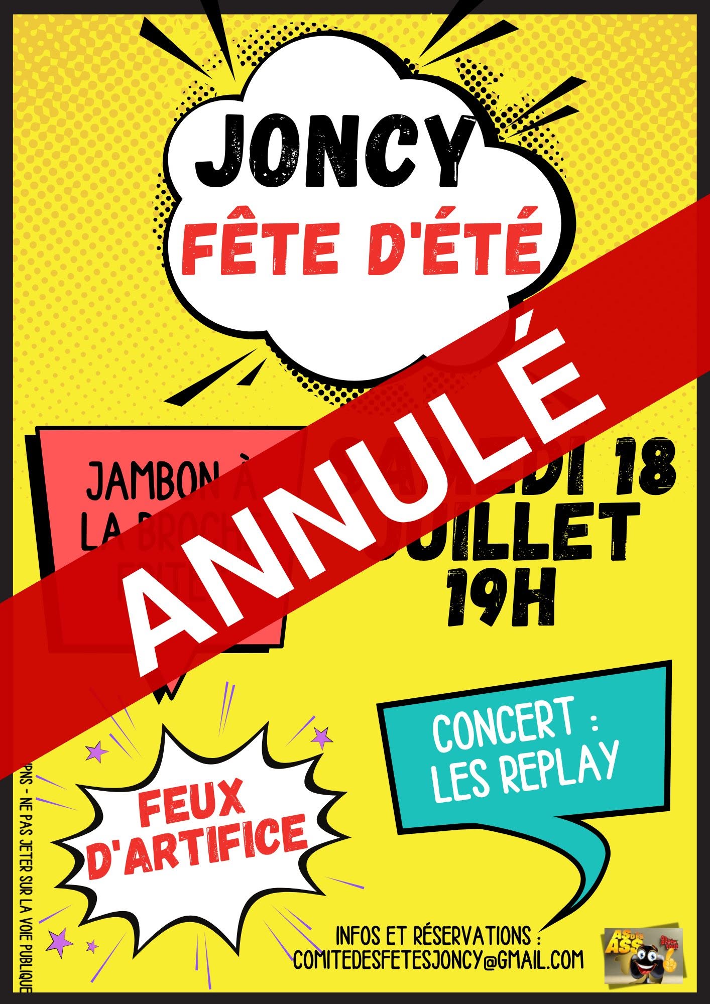 Fête d'été JONCY - ANNULÉ