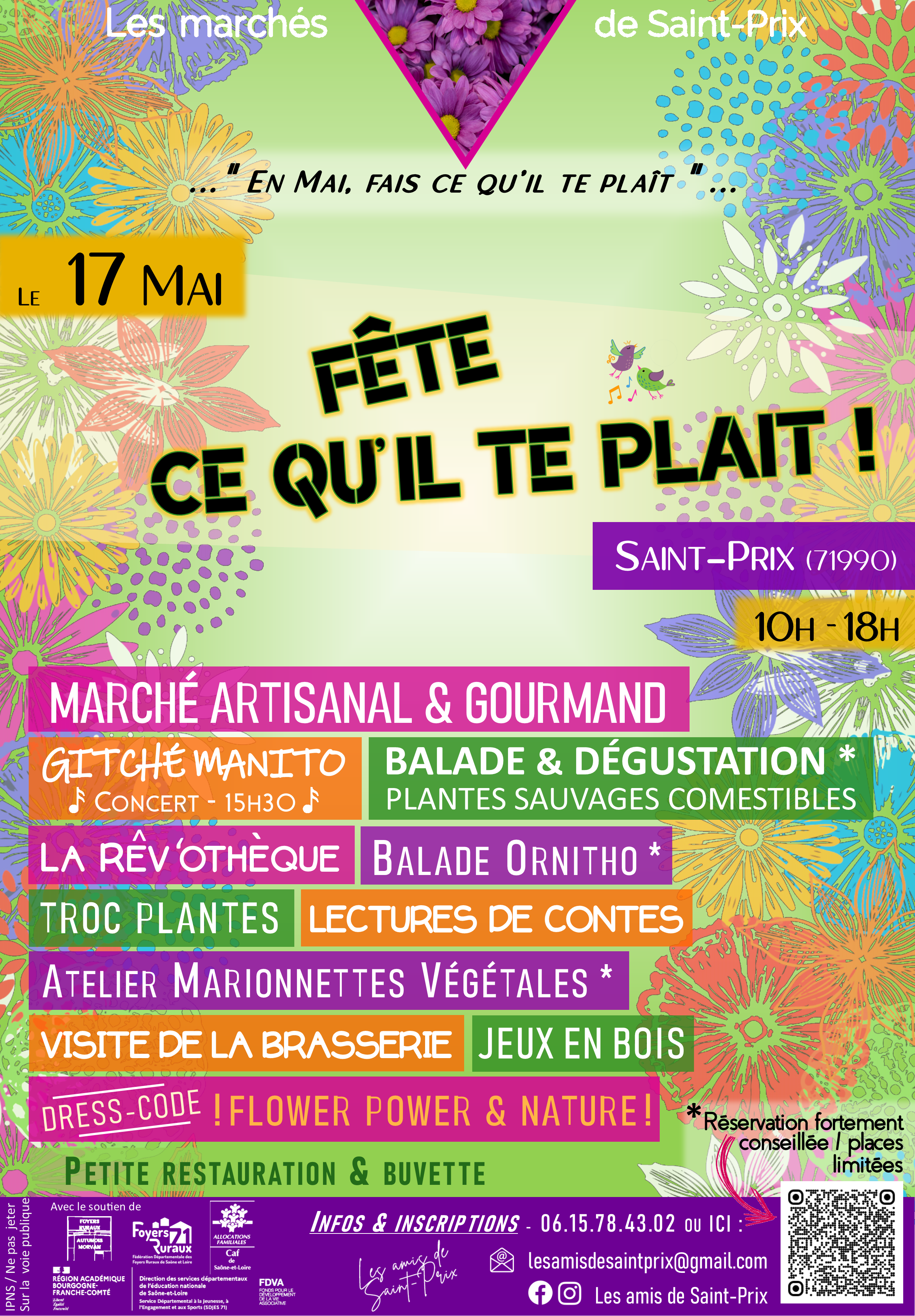 Fête ce qu'il te plaît ! — visuel événement