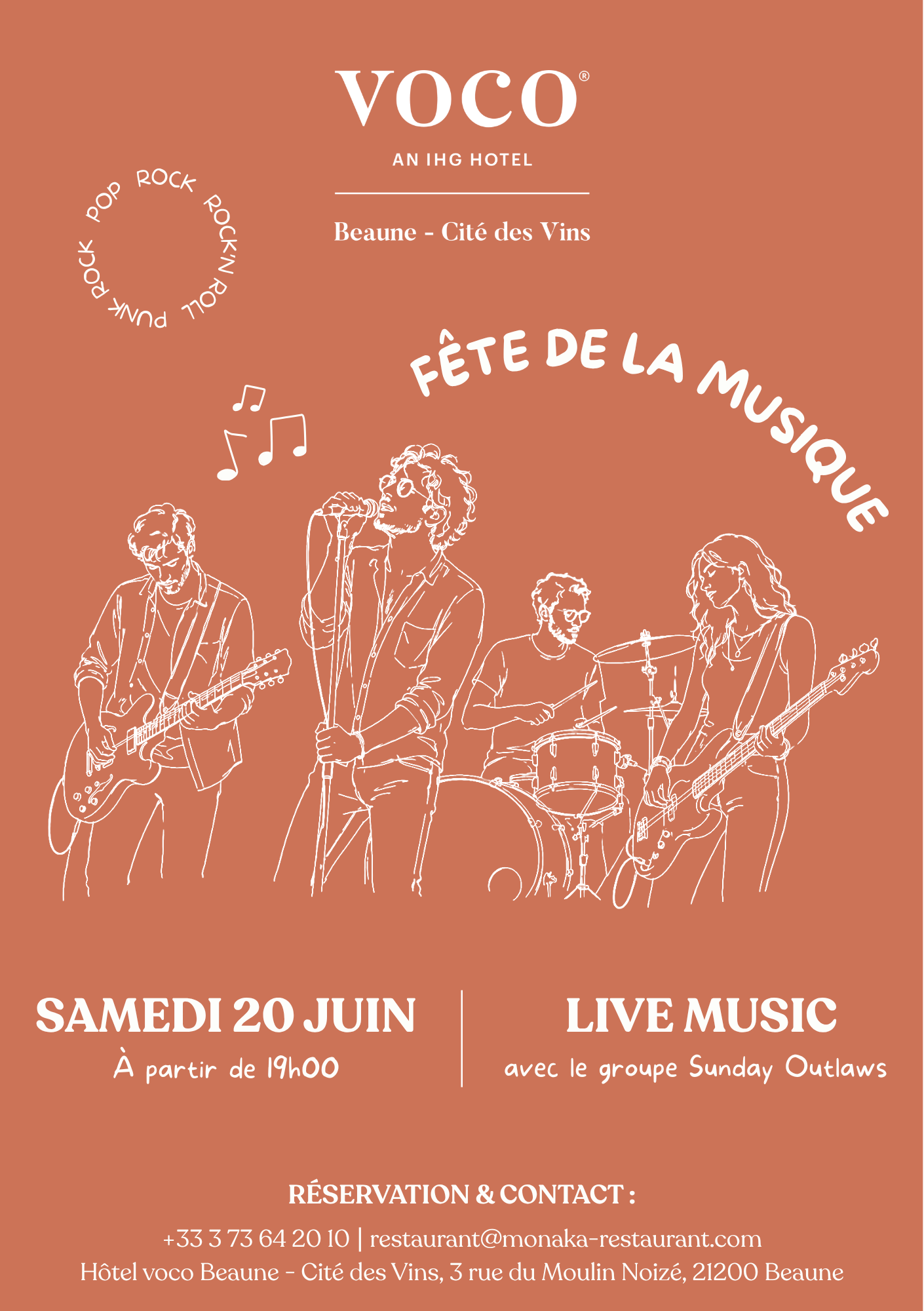 Fête de la Musique - Hôtel voco Beaune