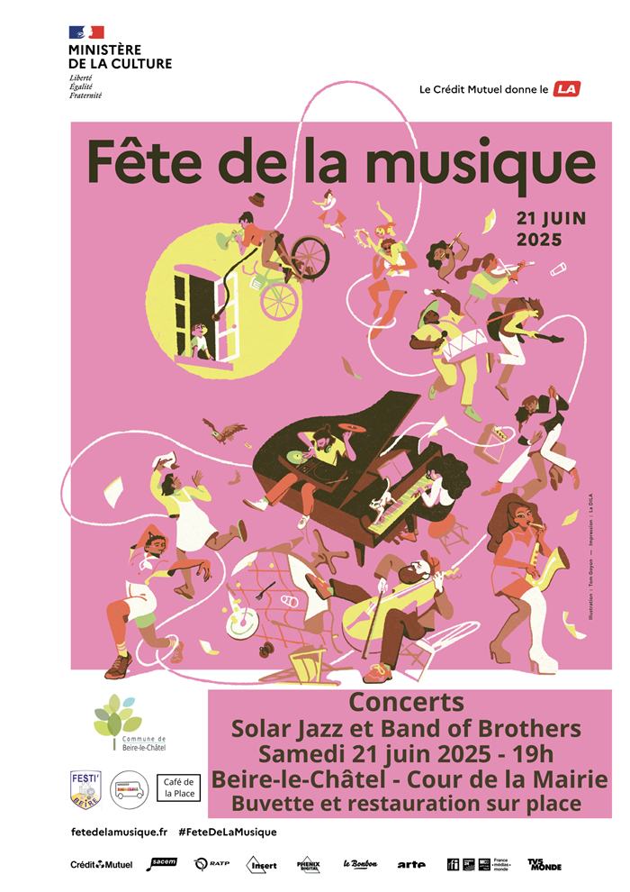 Concerts des groupes Solar Jazz et Band of Brothers