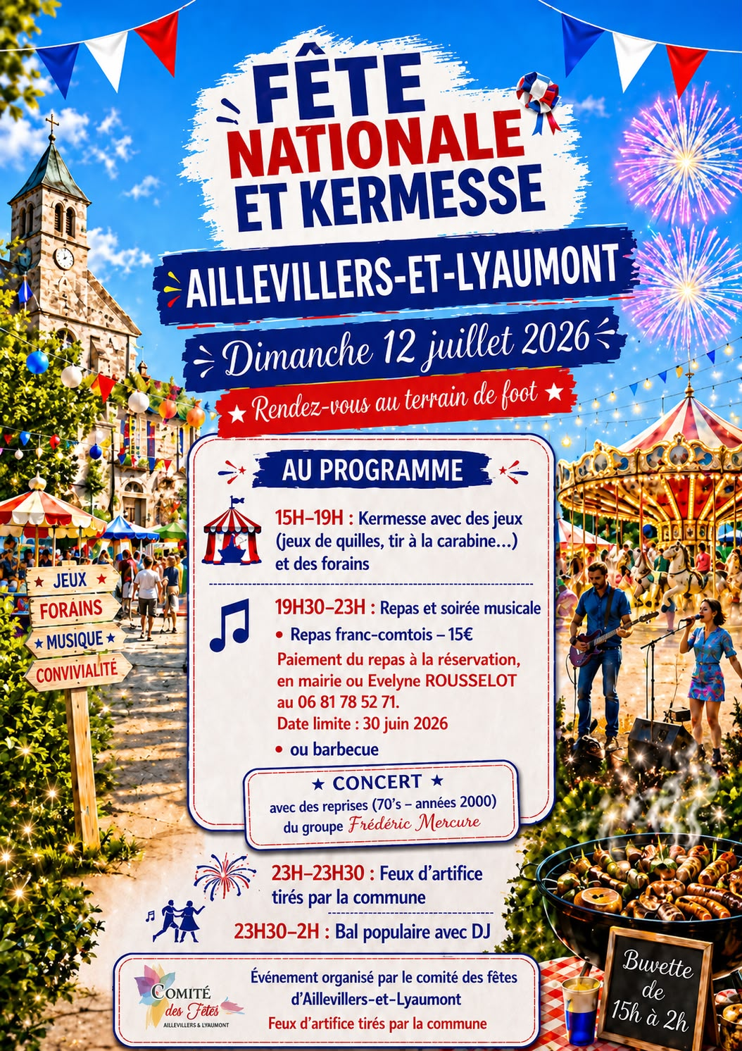 Fête nationale et kermesse