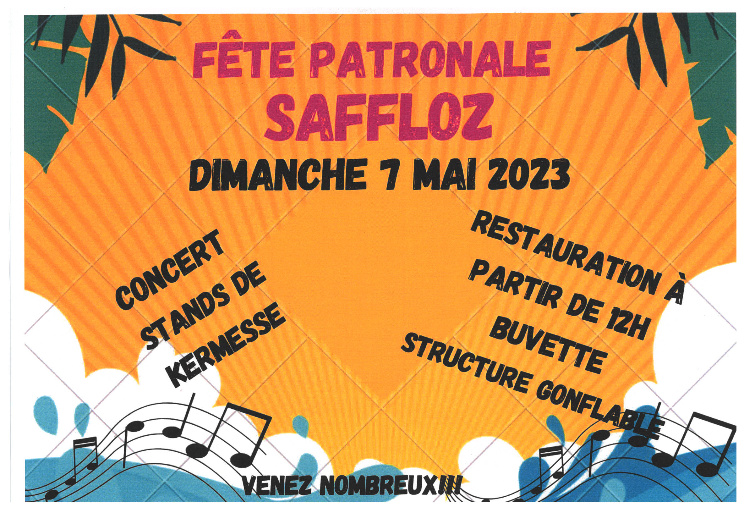 Fête patronale Saffloz