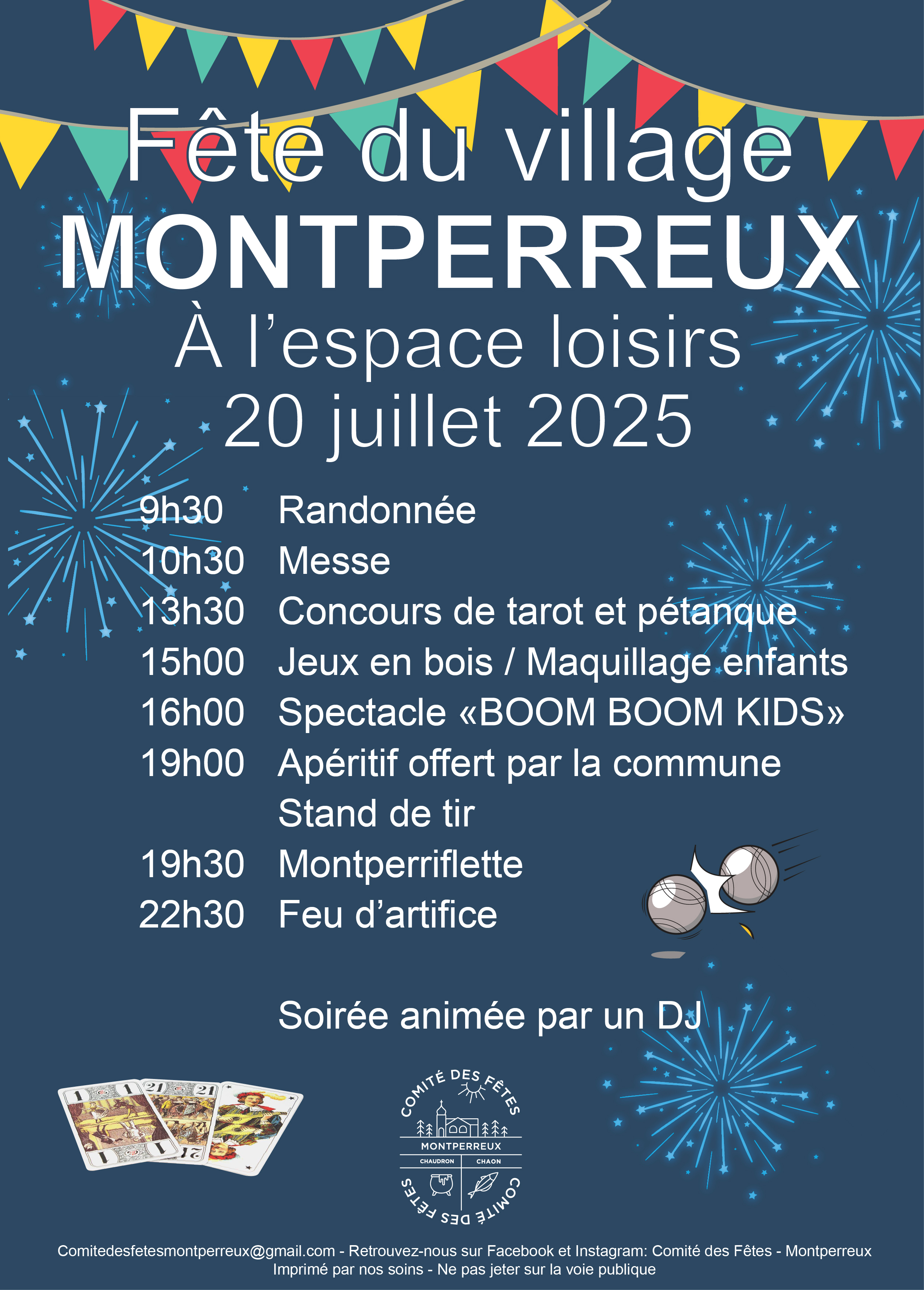 Fête du village de Montperreux