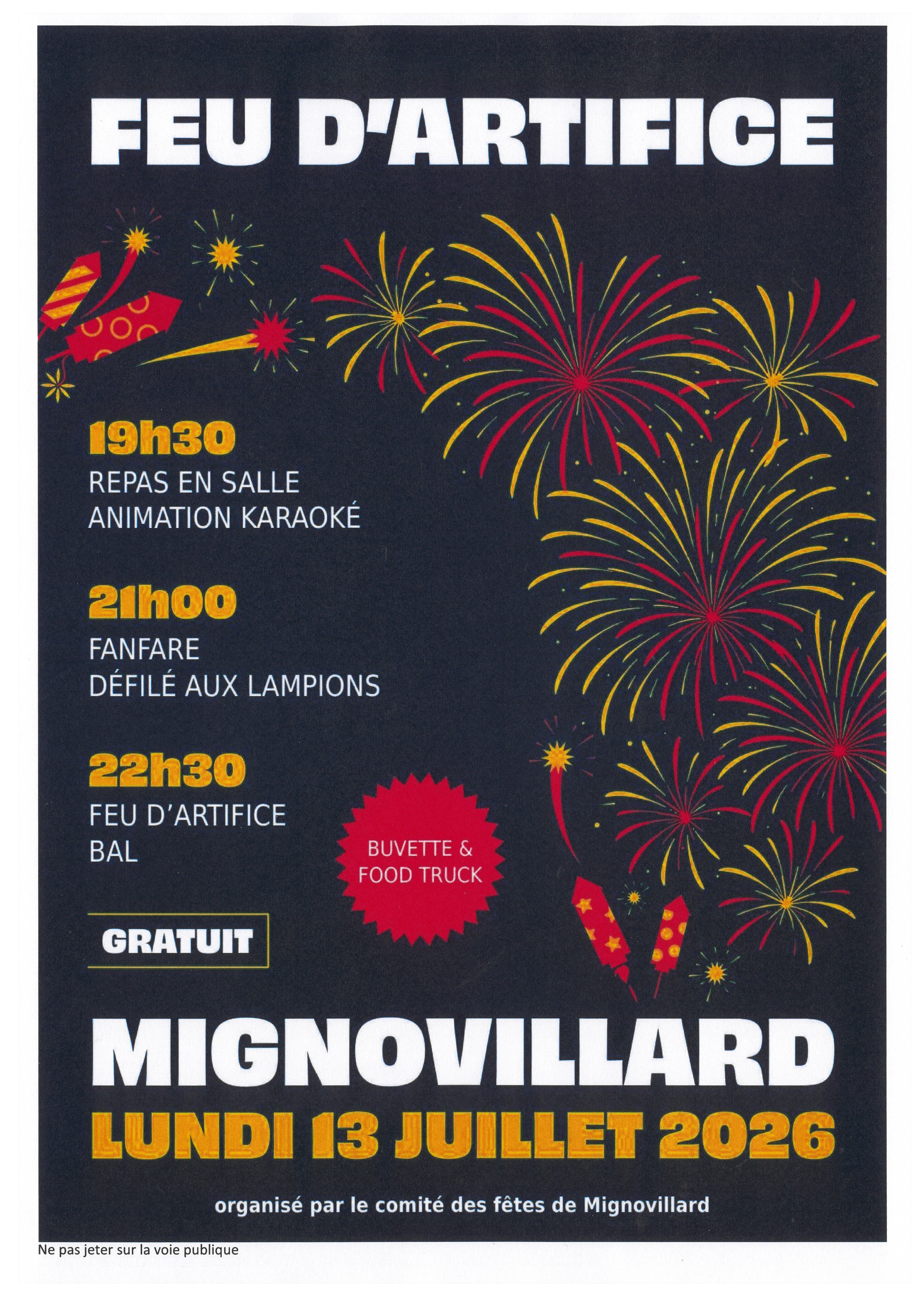 Feu d'artifice