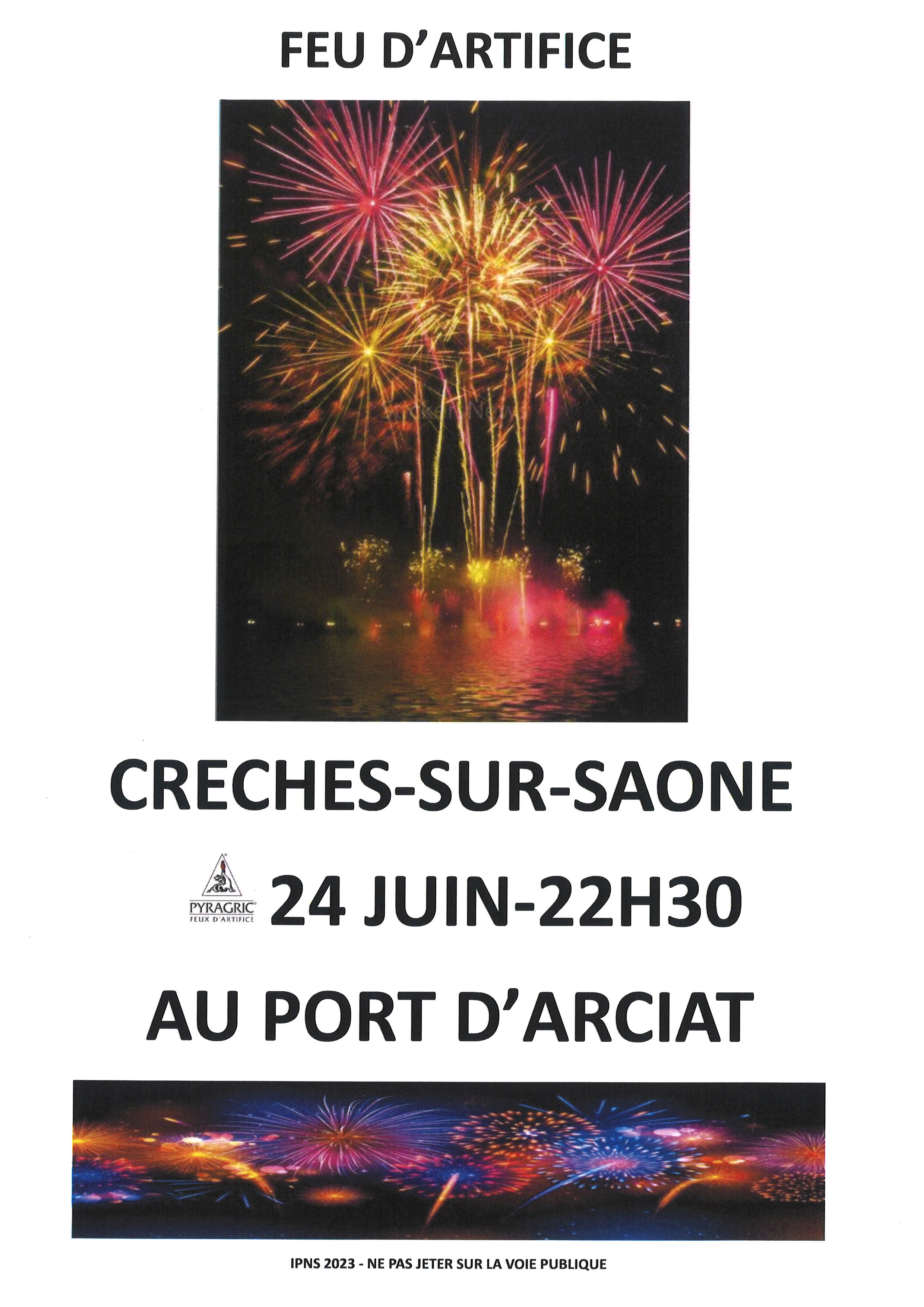 affiche Feu d'artifice