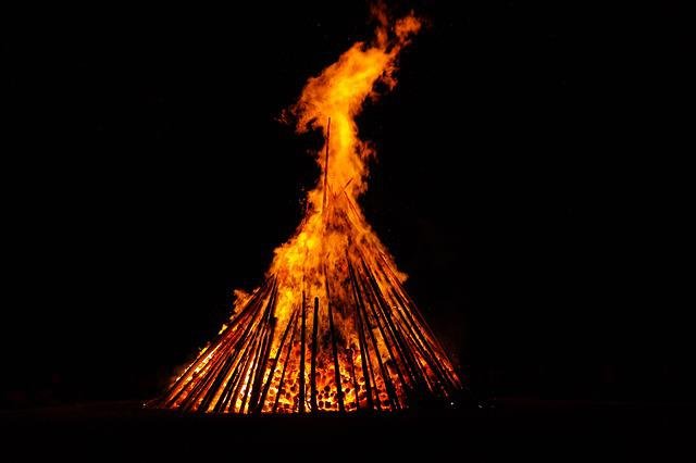 Feu de la saint jean