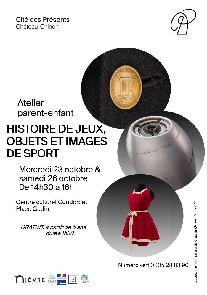 Histoire de jeux, images et objets de sport