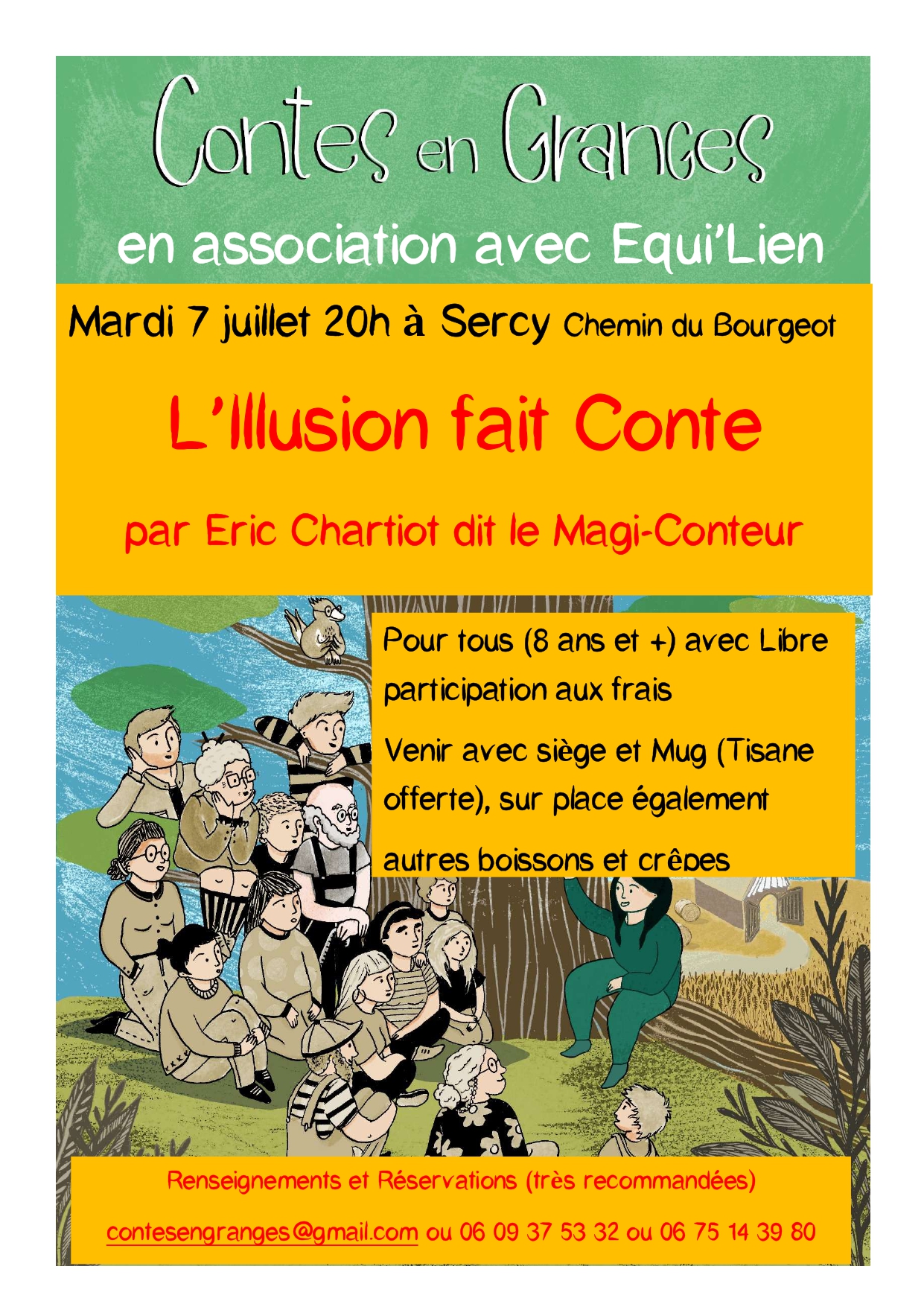 Spectacle Contes et Magie L'illusion fait Conte