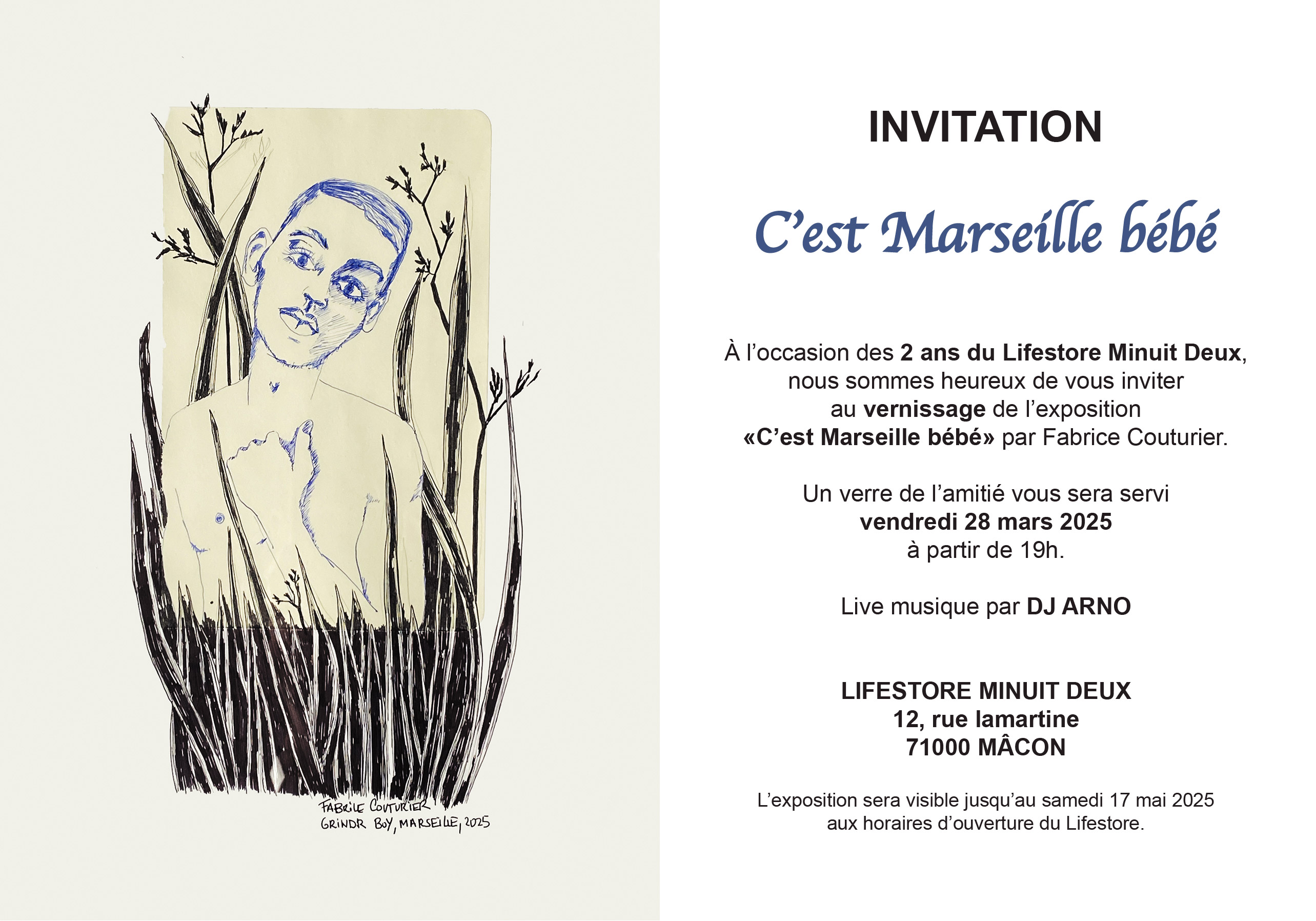 Affiche vernissage