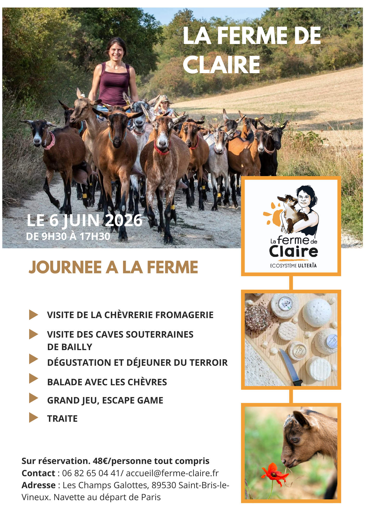 Une journée à la Ferme de Claire, Ulteria