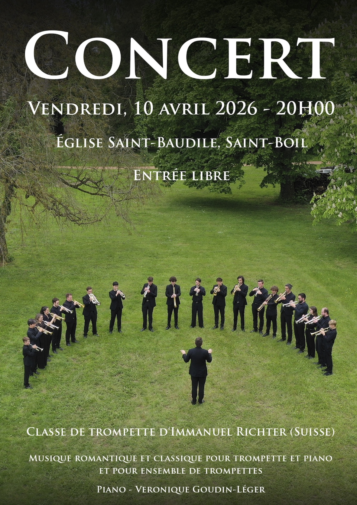 Concert de la classe de trompettes d'Immanuel RICHTER