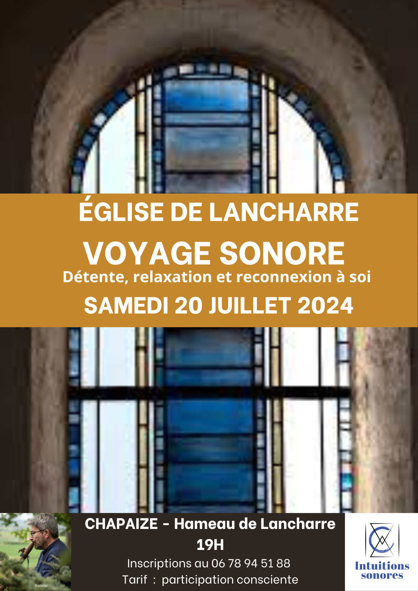 Flyer Concert Lancharre 20 07 2024