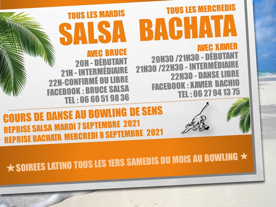 Flyer Salsa Bachata 2021
