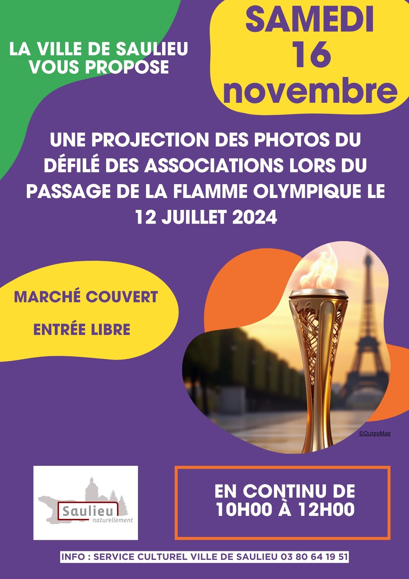 Flyer Sport Escalade Enfants Annonce évènement Publicité Formes Photos Violet Jaune Vert Orange  - 1