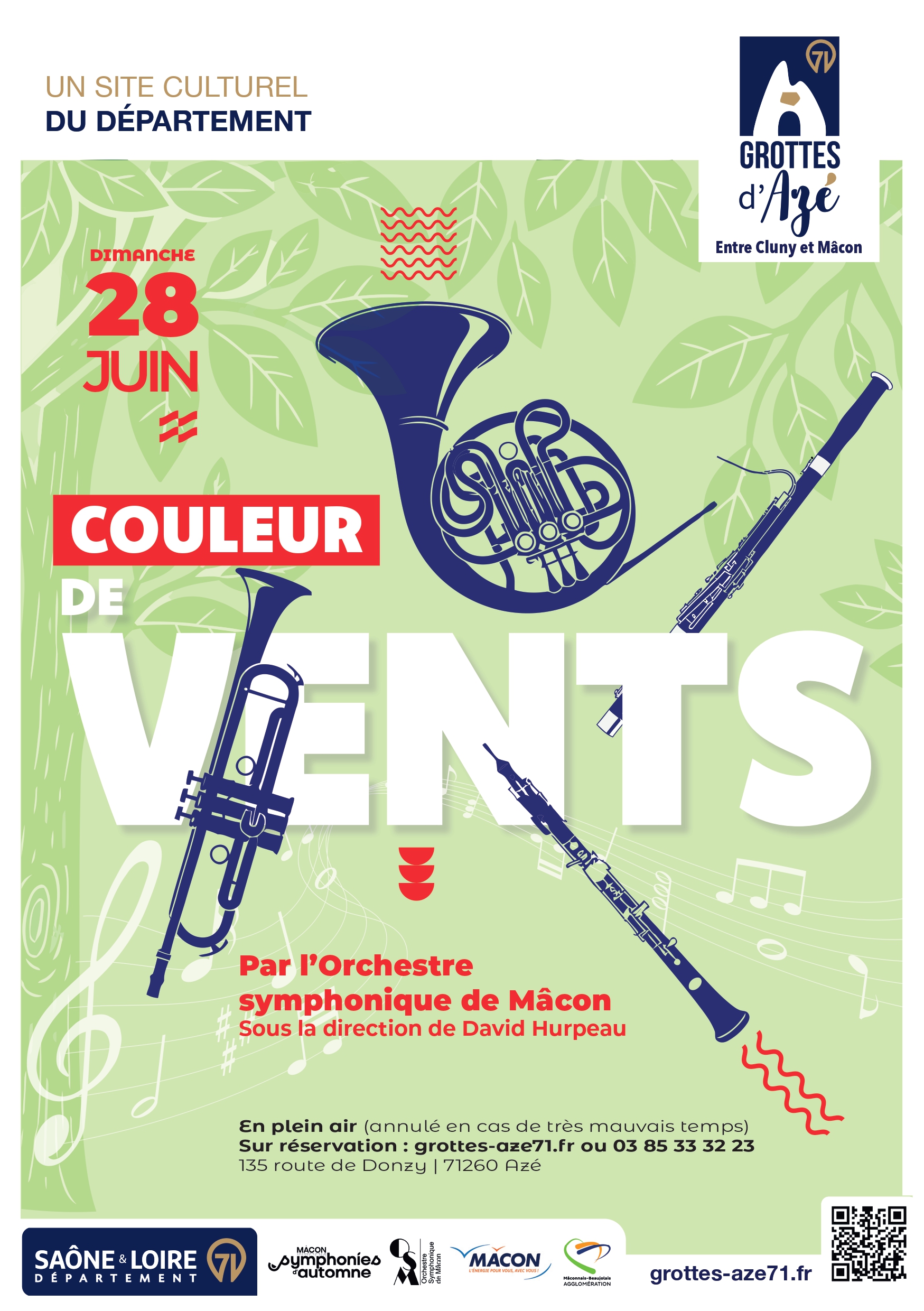 Concert de l'orchestre symphonique de Mâcon