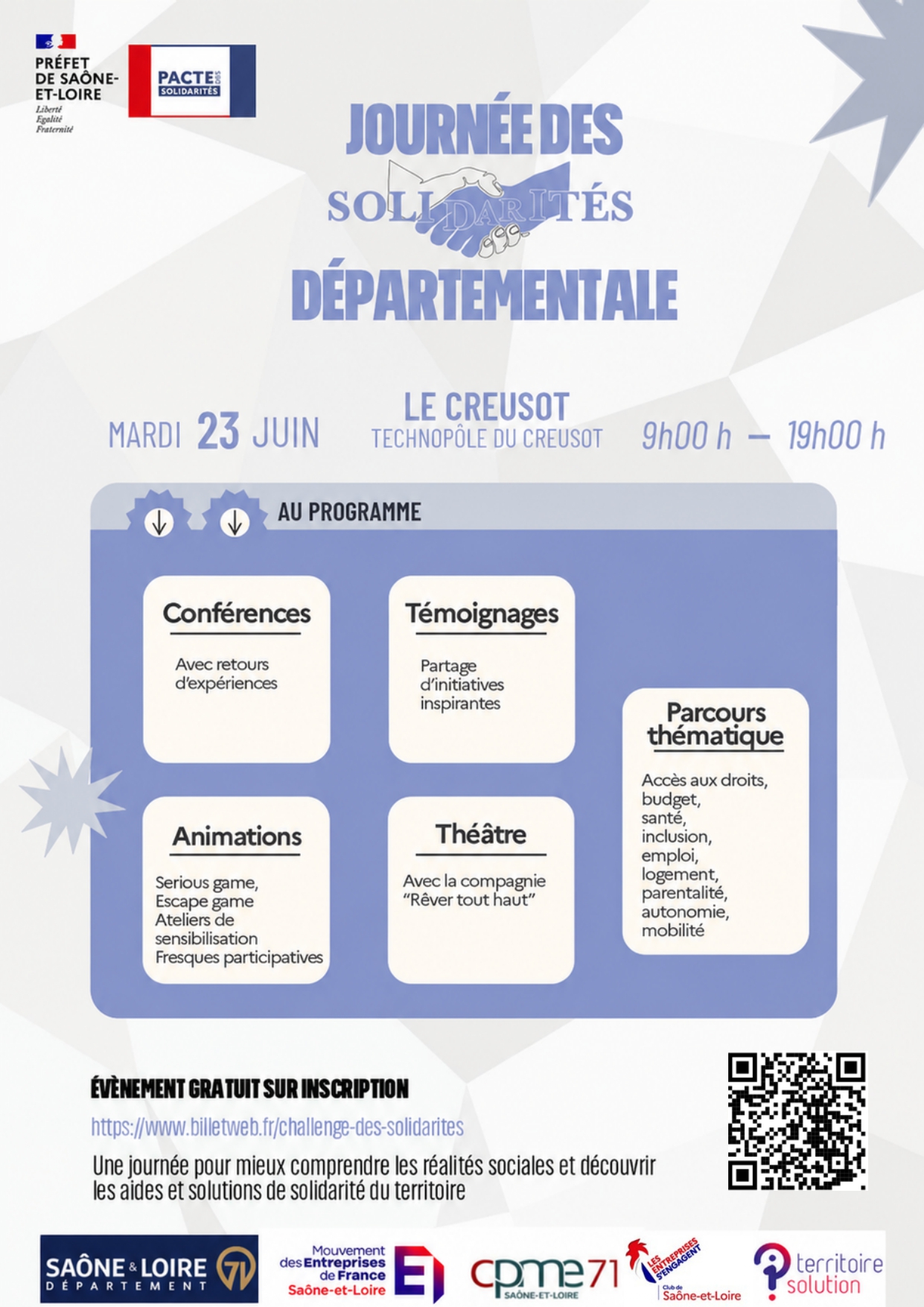 Journée départementale des solidarités