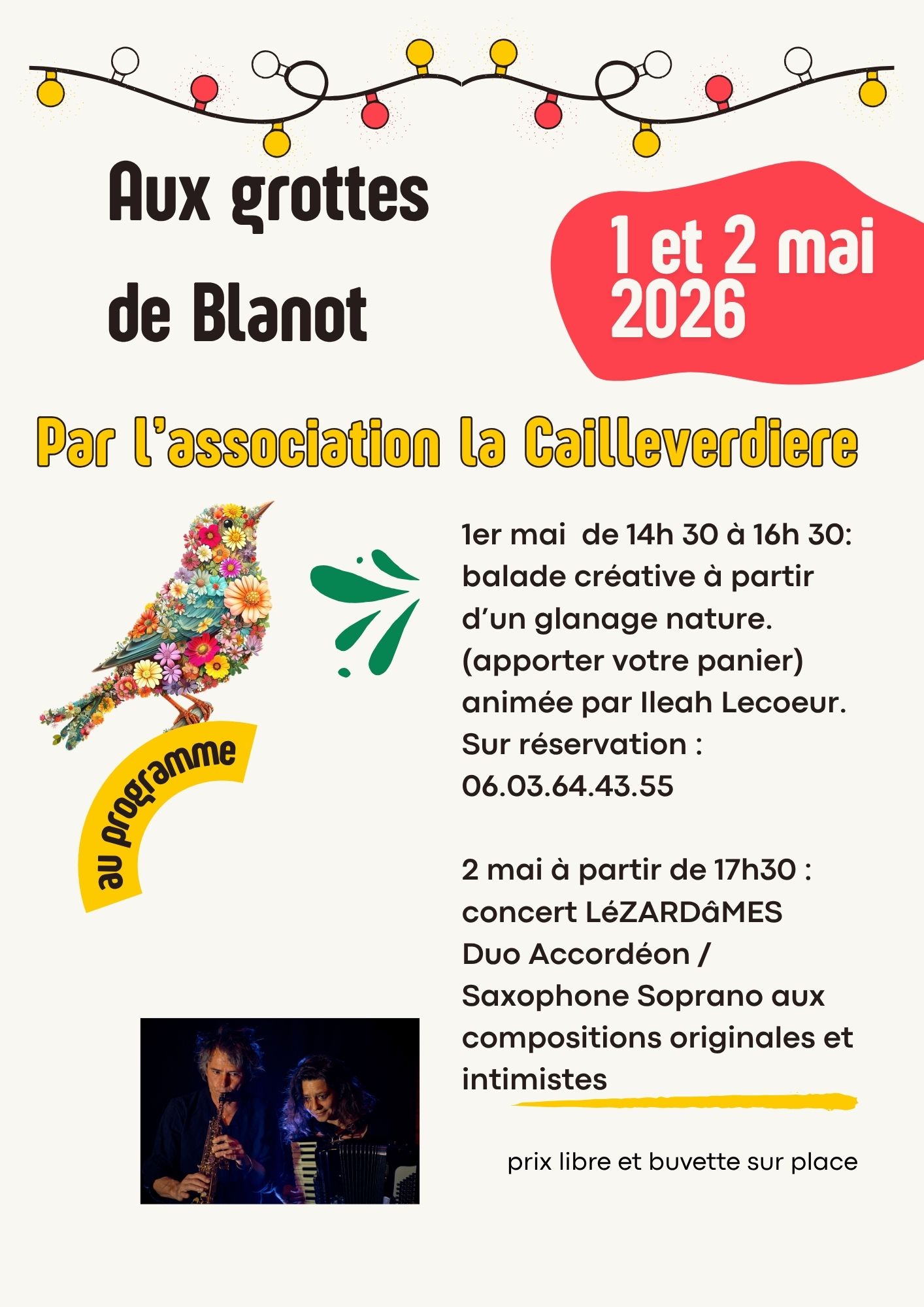 Balade créative et concert