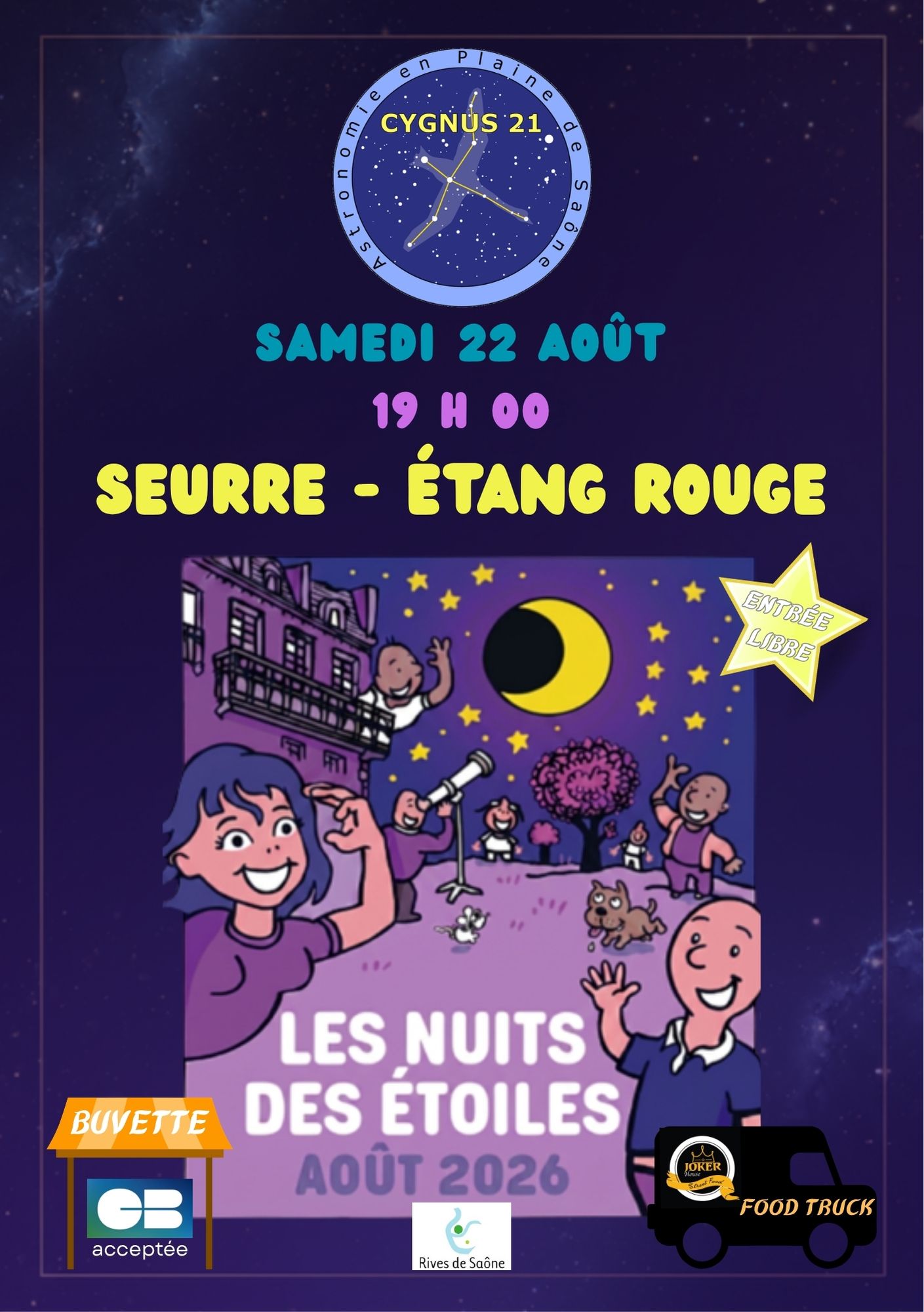 Nuit des étoiles 2026