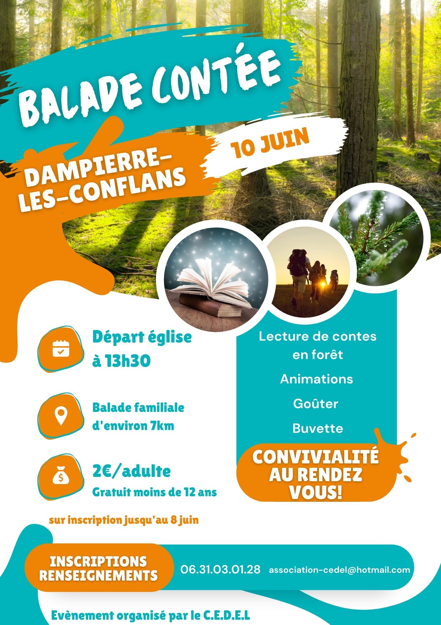 Balade contée barbecue et soirée autour du feu - 1