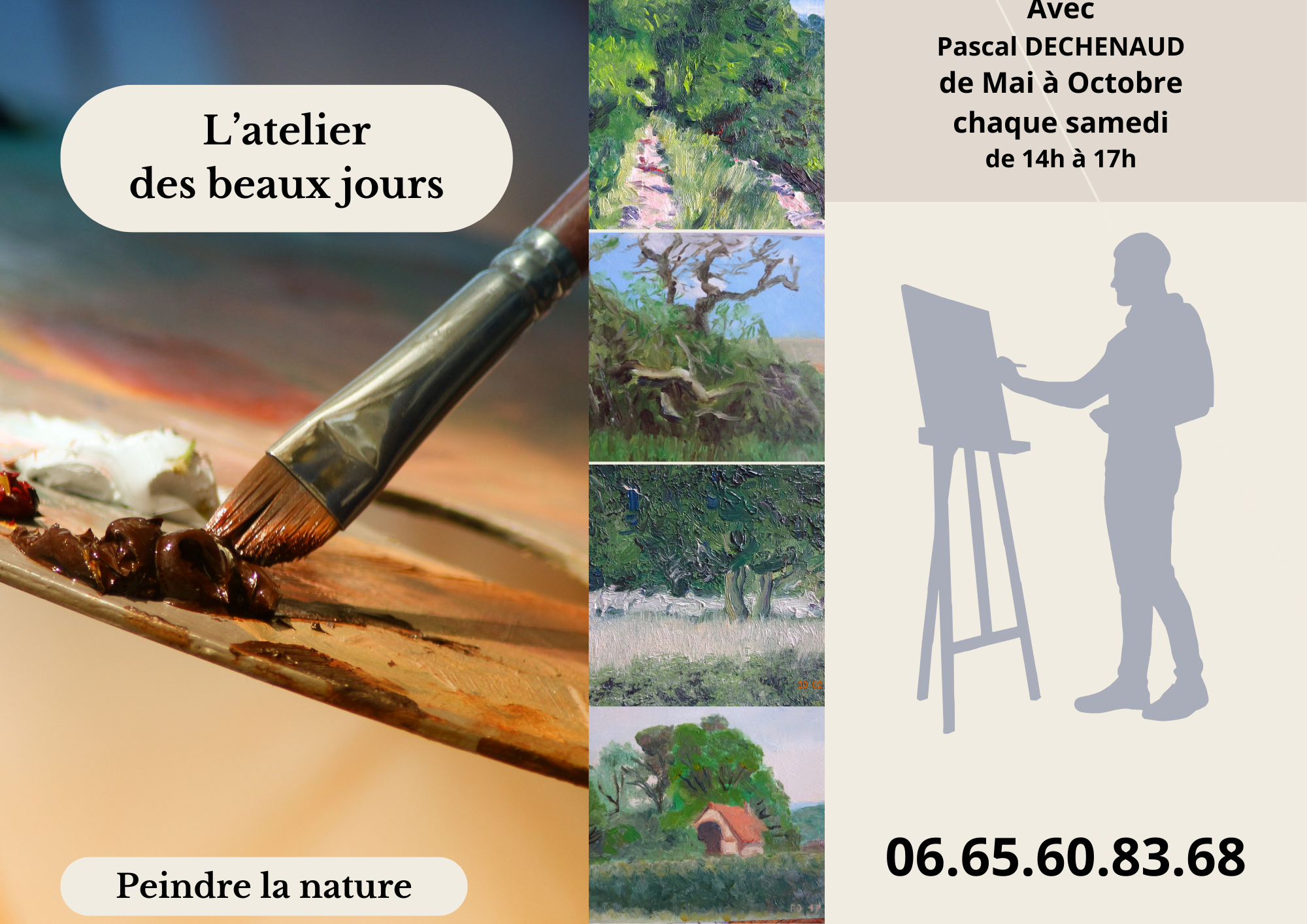 Flyer Atelier des beaux jours