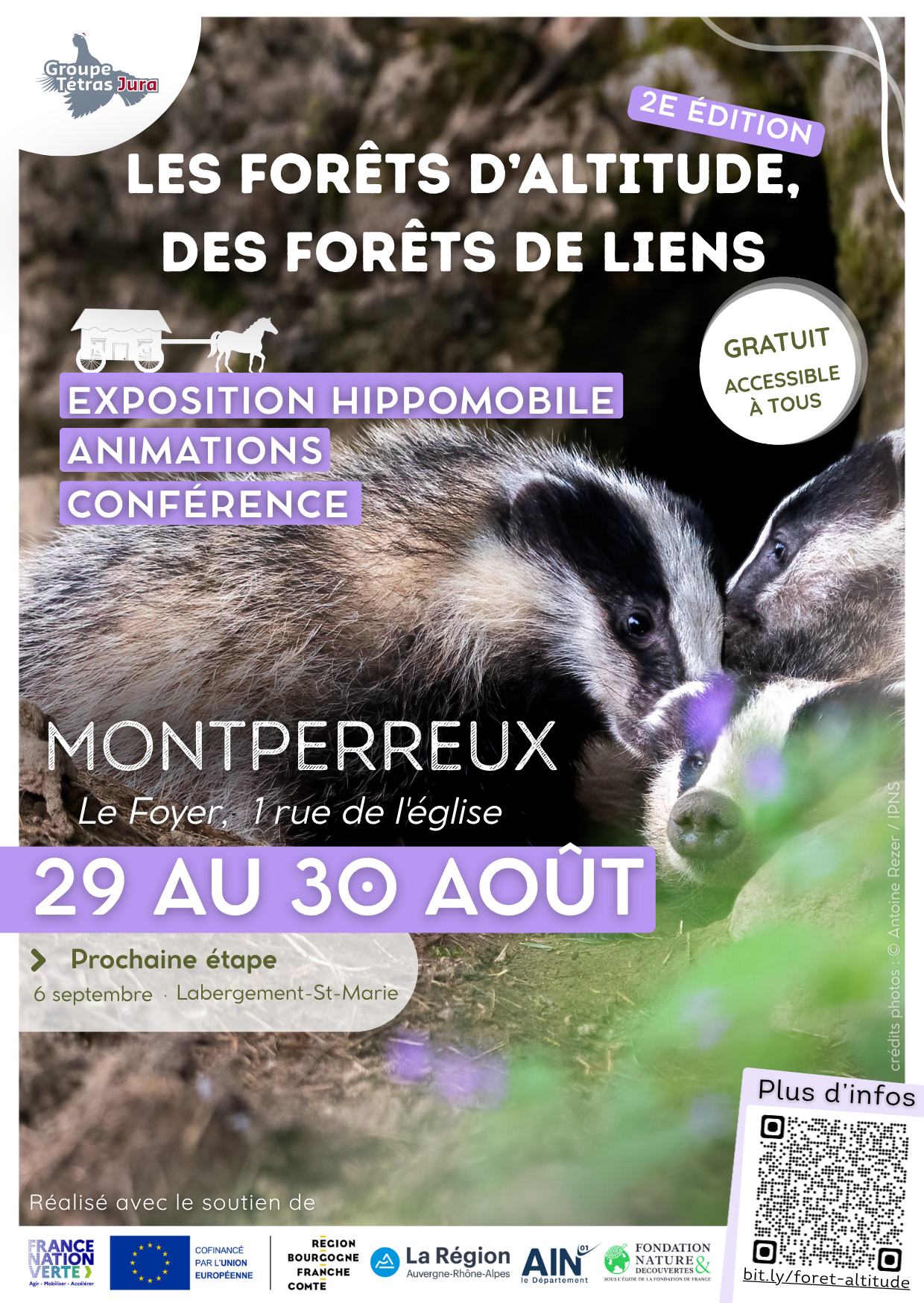 Exposition itinérante "Les forêts d'altitudes, des forêts de liens"