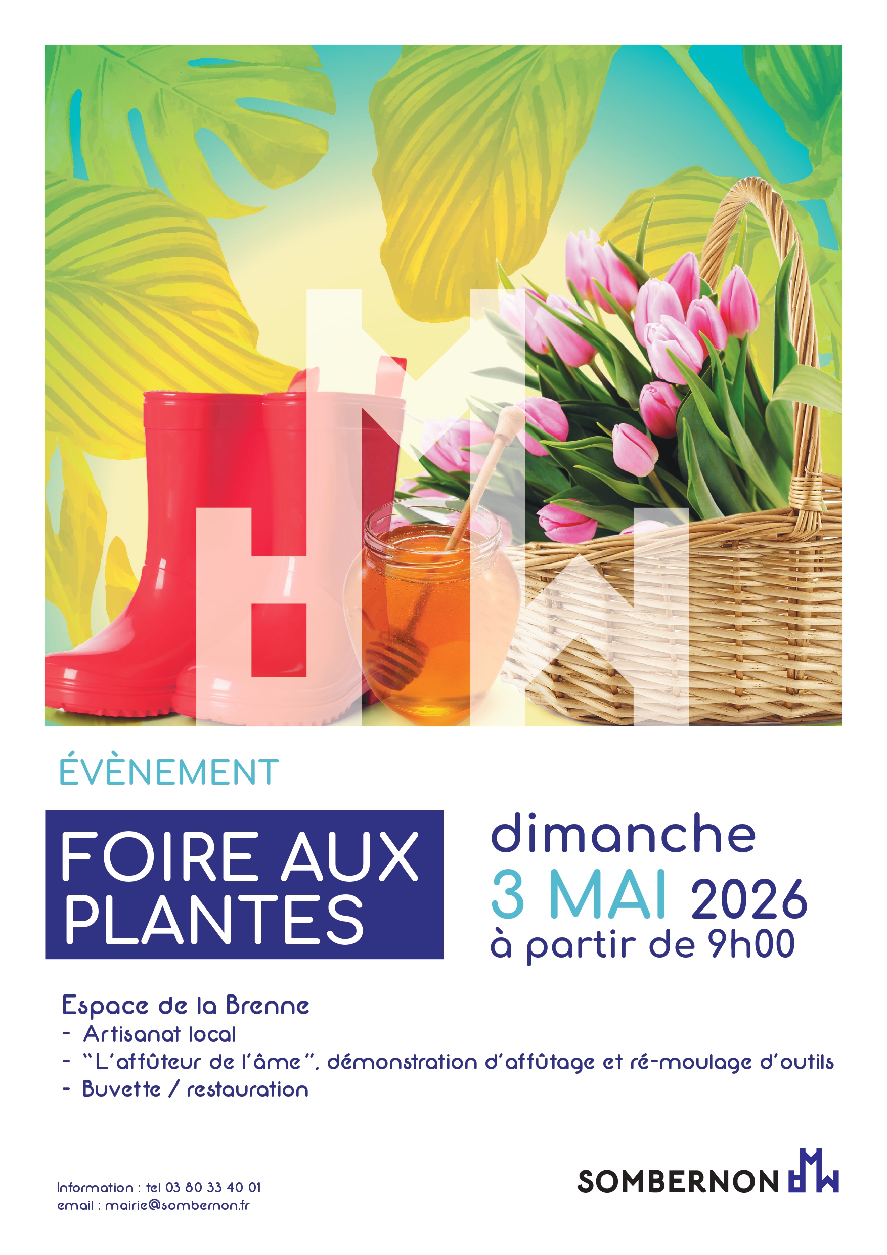 Foire aux plantes — visuel événement
