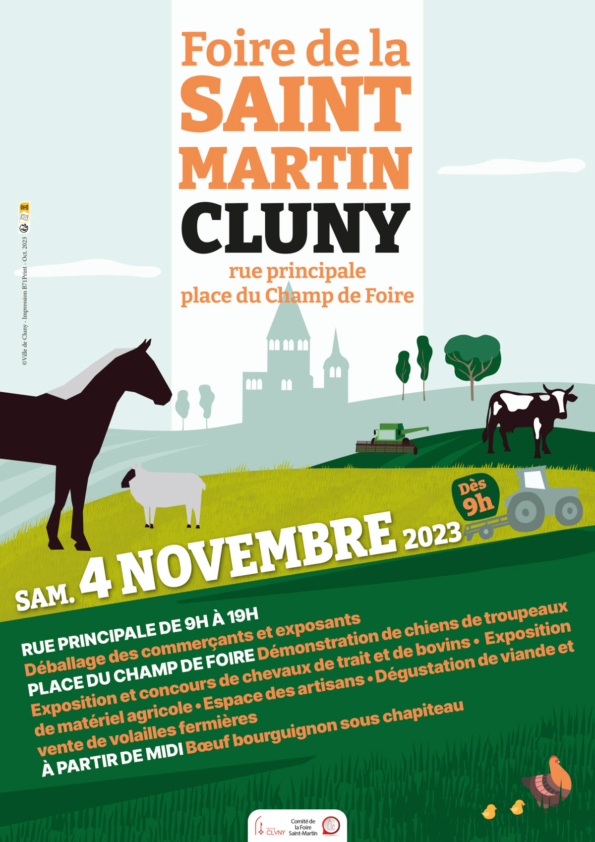 Foire de la Saint Martin Cluny
